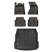 Set 3D Koberečky a rohož zavazadlového prostoru Audi A8 D4