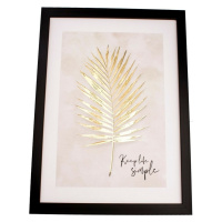 Obraz na plátně Gold leaf, 40 x 50 cm