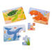 Bigjigs Toys puzzle 3v1 mořská zvířátka