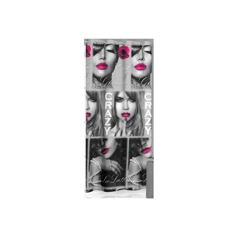 Eurofirany Kiss 3 růžový 140 × 250