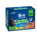 Brit Premium Cat Pouches Sterilised Plate 12 × 100 g