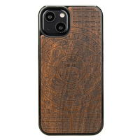 Pouzdro Bewood pro iPhone 13 Aztécký Kalendář Ziricote