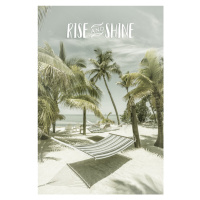 Fotografie Rise and shine | Beachscape, Melanie Viola, 26.7 × 40 cm