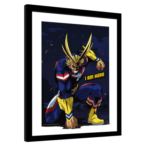 Obraz na zeď - My Hero Academia - All Might, 34.3 × 44.5 cm ABY STYLE