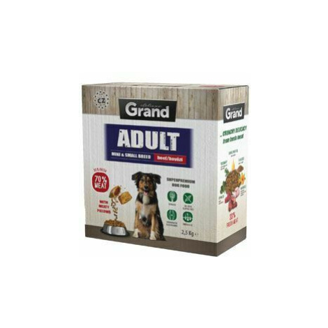 GRAND Adult mini&small breed hovězí 2,5kg