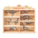 Dřevěná prehistorická zvířata na poličce 24 ks Dinosaurs set Tender Leaf Toys