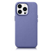 iCarer Case Leather pouzdro z přírodní kůže pro iPhone 14 Pro Max light purple (WMI14220708-LP) 