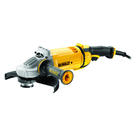 DeWALT DWE4559 2400W / 230mm úhlová bruska s funkcí SoftStart (plynulý rozběh)