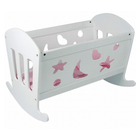 Dřevěná kolébka Bílá Legler