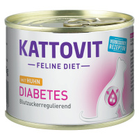 Kattovit Diabetes 185 g - 12 x 185 g kuřecí