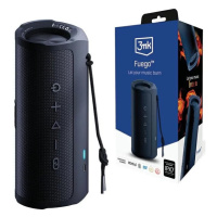 Reproduktor 3MK Fuego wireless speaker 30W Bluetooth 5.3 TWS IPX7 black