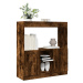 vidaXL Skříň highboard kouřový dub 92 x 33 x 100 cm kompozitní dřevo