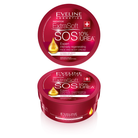 Eveline Extra Soft SOS 10% Urea regenerační krém 175 ml