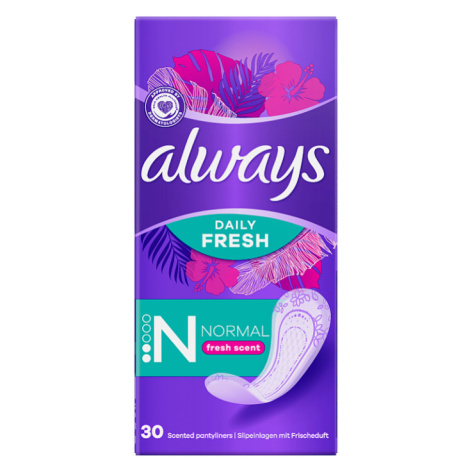 Always Daily Fresh Normal, Se svěží vůní 30 ks