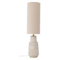 Krémová stojací lampa s textilním stínidlem (výška 113 cm) Linetta – Bloomingville
