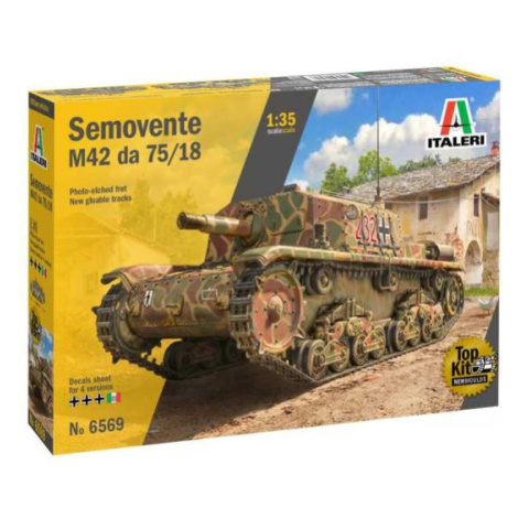 Model Kit military 6569 - Semovente M42 da 75/18 (1:35) Italeri