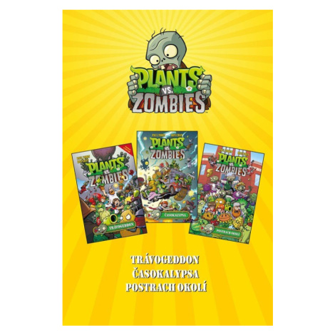 Plants vs. Zombies BOX žlutý - Ron Chan Computer Press