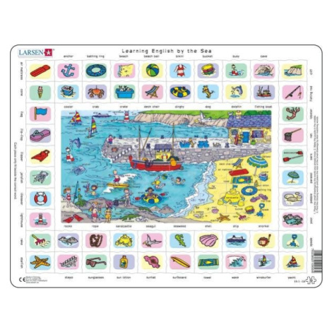 Puzzle Learning English by the Sea Slovart