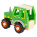 Small foot Dřevěný traktor LIBERO zelený