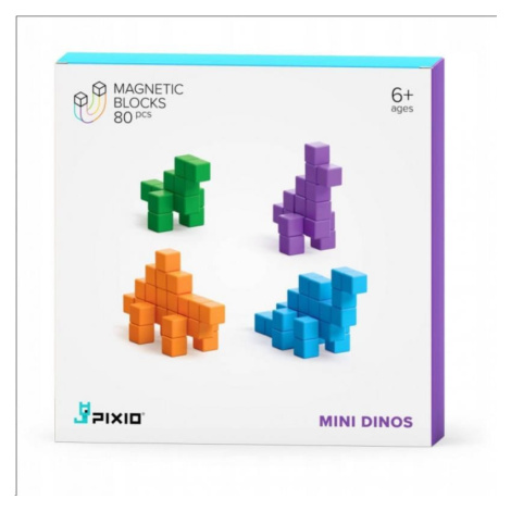 PIXIO Mini Dinos magnetická stavebnice