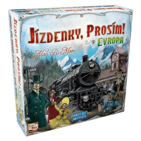 Jízdenky, prosím! Evropa Asmodee