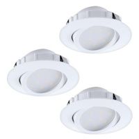 Eglo - SADA 3x LED podhledové svítidlo 3xLED/6W/230V