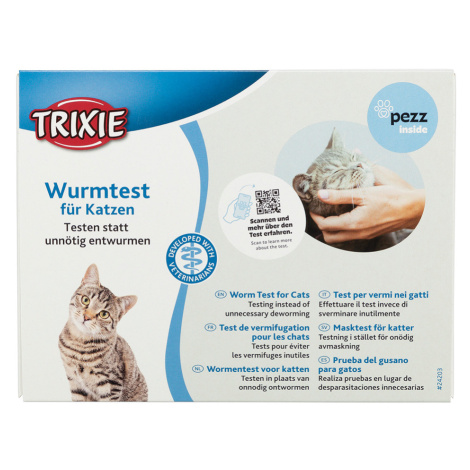Trixie test na červy pro kočky - 1 ks