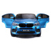 Mamido Elektrické autíčko BMW X6 M dvoumístné XXL lakované modré