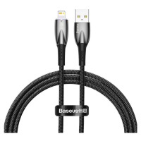 Kabel USB-Lightning Baseus Glimmer, 2,4 A, 1 m (černý)