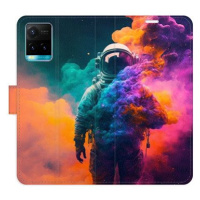 iSaprio flip pouzdro Astronaut in Colours 02 pro Vivo Y21 / Y21s / Y33s