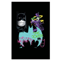 Umělecký tisk Batman vs Joker - Art, (26.7 x 40 cm)
