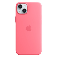 Apple iPhone 15 Plus Silikonový kryt s MagSafe růžový MWNE3ZM/A Růžová