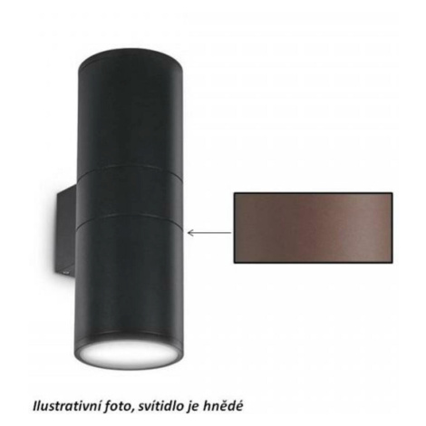 Venkovní nástěnné svítidlo Ideal Lux Gun AP2 big coffee 163611 hnědé 31cm IP54