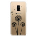 iSaprio Three Dandelions - black pro Samsung Galaxy A8 2018