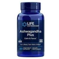 Life Extension Ashwagandha Plus Calm & Focus, 60 kapslí