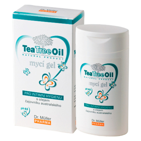 DR. MÜLLER Tea Tree Oil mycí gel pro intimní hygienu 200 ml Dr.Müller