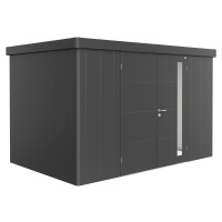 Zahradní domek NEO 2D, tmavě šedá, dvoukřídlé dveře BH86048