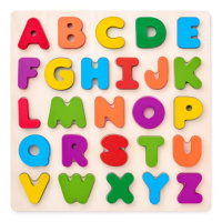 Woody Puzzle ABC masivní písmena na desce