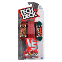 Tech Deck fingerboard dvojbalení s překážkou VS Series Krooked