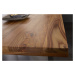 LuxD Designový jídelní stůl Thunder 180 cm sheesham hnědý