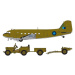 Classic Kit letadlo A09008 - Douglas Dakota MkIII with Willys Jeep (1:72)