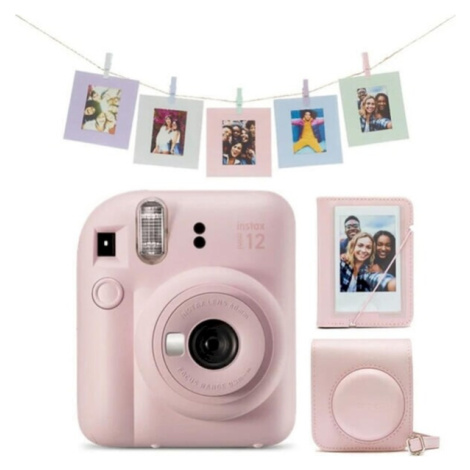 Fujifilm Instax Mini 12 růžový + Mini 12 ACC kit + 2x10 film