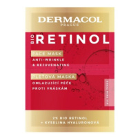 Dermacol Bio Retinol pleťová maska 2x8ml