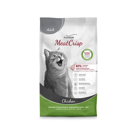 Platinum MeatCrisp Adult kuře pro dospělé kočky 1,5kg Platinum Natural