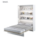 Dig-net nábytek Sklápěcí postel Lenart BED CONCEPT BC-01p | bílý lesk 140 x 200 cm