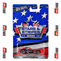 Mattel hot wheels stars & stripes series 2013 srt viper 1/5