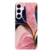 iSaprio Pink Blue Leaves pro Samsung Galaxy A55 5G