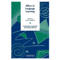 Affect in Language Learning PB Cambridge University Press