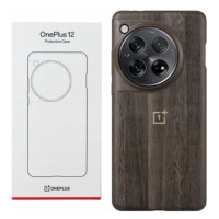 Originální Pouzdro Obal Oneplus 12 Protective Case Walnut Texture