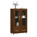 vidaXL Skříň highboard hnědý dub 69,5 x 31 x 115 cm kompozitní dřevo